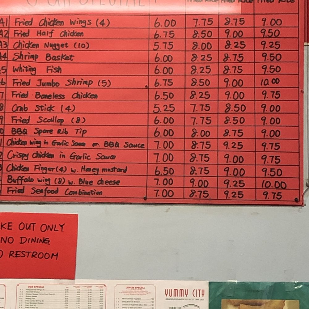 Yummy City - Menu - Chinese Near Me - New York, New York