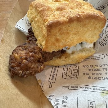 The Biscuit Bar - Hot Hot Chicken Biscuit - New American Near Me - Ft. Worth, Texas