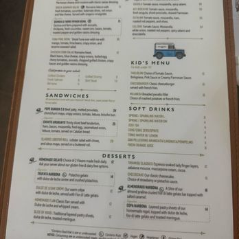 Narbona Boca Raton - Menu - Italian Near Me - Boca Raton, Florida