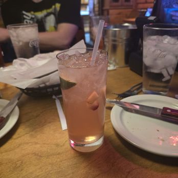 Texas Roadhouse - Strawberry Cucumber fizz - Barbeque Near Me - Phoenix, Arizona