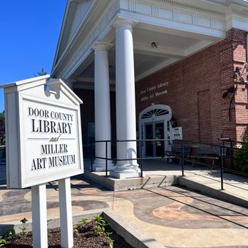 Miller Art Museum - To enter the Miller Art Museum, pass through the front doors of the Door County Library, the museum entrance is straight ahead. - Art Museums Near Me - Sturgeon Bay, Wisconsin Miller Art Museum - To enter the Miller Art Museum, pass through the front doors of the Door County Library, the museum entrance is straight ahead. - Art Museums Near Me - Sturgeon Bay, Wisconsin