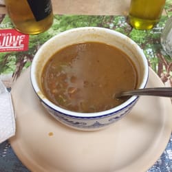 Sopa de lentejas