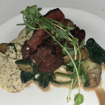 Serratto - Hanger Steak and fingerling potatoes - Italian Near Me - Portland, Oregon Serratto - Hanger Steak and fingerling potatoes - Italian Near Me - Portland, Oregon