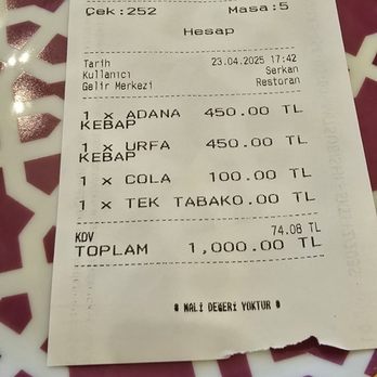 Tomtom Kebap - Prices April 2025 - Kebab Near Me - Beyoğlu, 34 Tomtom Kebap - Prices April 2025 - Kebab Near Me - Beyoğlu, 34