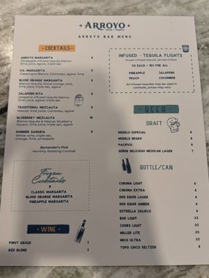 Menu photo 7 Arroyo Tacos & Tequila Columbia, SC