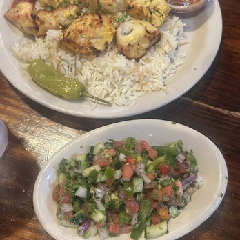 Jerusalem Grill - Chicken Chicken Kabob* - Mediterranean Near Me - San Antonio, Texas