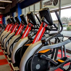 Workout Anytime Indian Trail - Rows of cardio sanitized and ready for you!