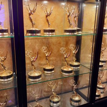 Jeopardy - Some of a row of many awards. - Studio Taping Near Me - Culver City, California