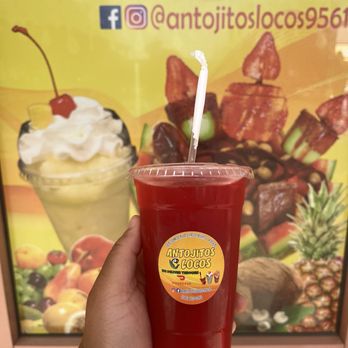 Antojitos Locos - Antojitos Locos (Citrus Heights, CA): Strawberry Agua Fresca - so refreshing! - Juice Bars & Smoothies Near Me - Citrus Heights, California