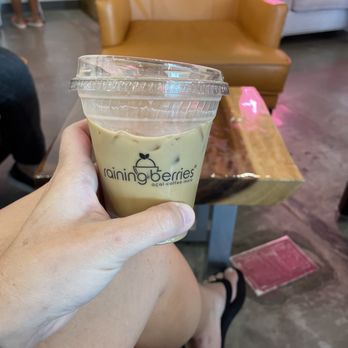 Raining Berries - Honey Almond Latte - Acai Bowls Near Me - Lutz, Florida Raining Berries - Honey Almond Latte - Acai Bowls Near Me - Lutz, Florida