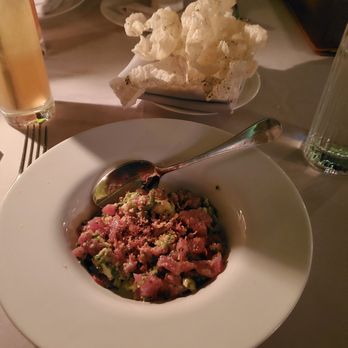 Maple & Ash - Tartare and Tapioca Puff - Steakhouses Near Me - Chicago, Illinois