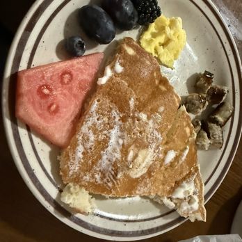 Wild Huckleberry - Kids pancakes with egg and fruit - Breakfast & Brunch Near Me - Wenatchee, Washington