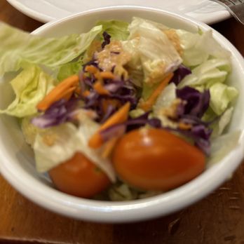 Benihana - Monterey - salad with miso dressing - Japanese Near Me - Monterey, California Benihana - Monterey - salad with miso dressing - Japanese Near Me - Monterey, California