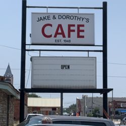 Jake & Dorothy's Cafe - Jake & Dorothy's, since 1948. That's a lot of chicken fry's!