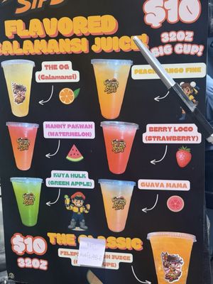 Menu photo 1 Street Stix San Jose, CA