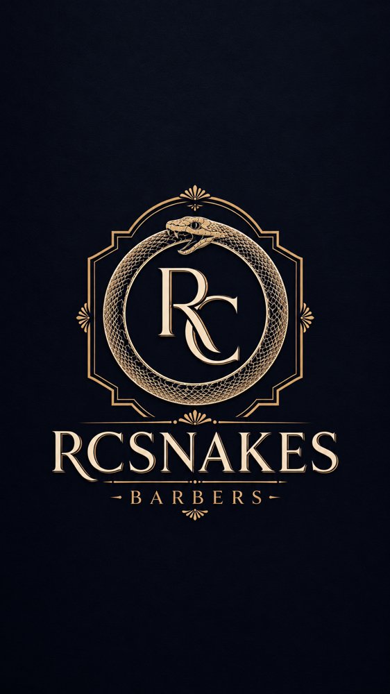Rcsnakes Barbers Logo