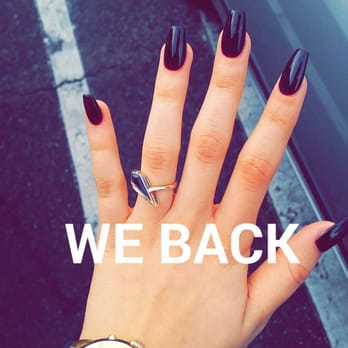 iNails & Spa - Don't mind the caption i was excited to have my acrylics after a 3 month acrylicfree stage. - Nail Salons Near Me - Burbank, California