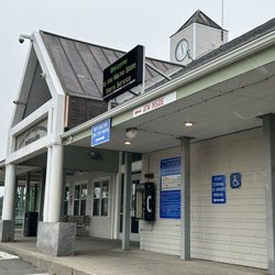 Maine State Ferry Service: North Haven Ferry - Terminal/ tickets as well as lobby to sit in   Also has a bathroom inside