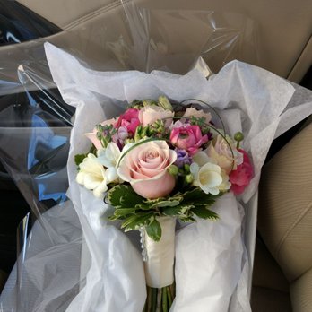 Flower Station - The one Flower Station made for my wedding bouquet. - Florists Near Me - Somerset, New Jersey