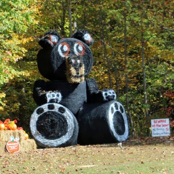 Sky Valley City of - Giant hay bales painted to look like a bear! How adorable is that!!!! Bear is about 14 feet tall. - Local Flavor Near Me - Dillard, Georgia Sky Valley City of - Giant hay bales painted to look like a bear! How adorable is that!!!! Bear is about 14 feet tall. - Local Flavor Near Me - Dillard, Georgia