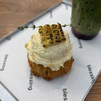 Cafe Blessing - sweet corn scone - Coffee & Tea Near Me - Schaumburg, Illinois
