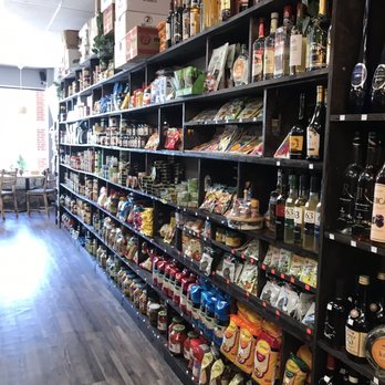 Balkan Store & Bakery - One aisle of dry groceries - Bulgarian Near Me - Chesterfield, Missouri
