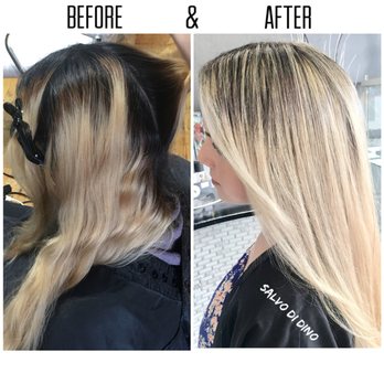 Salvo Capelli - Foilyage and rootshadow done by Salvo. - Hair Salons Near Me - Brooklyn, New York Salvo Capelli - Foilyage and rootshadow done by Salvo. - Hair Salons Near Me - Brooklyn, New York