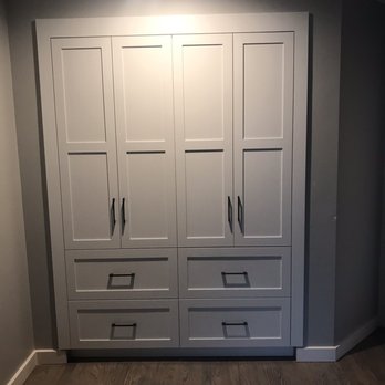 Kaci Woodworks - Kids closet - after - Cabinetry Near Me Kaci Woodworks - Kids closet - after - Cabinetry Near Me