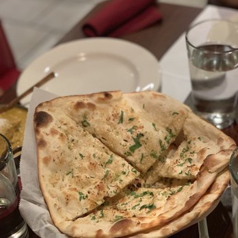 Everest Curry Kitchen - Garlic Naan Bread - Indian Near Me - Sandy, Utah