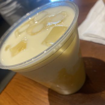 Wah Coffee - Mango yogurt (lassi) (basically a mango yogurt drink than the thick yogurt you would assume) - Coffee & Tea Near Me - Richmond, Texas