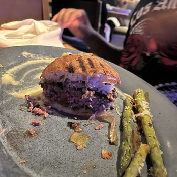 JRDN Restaurant - Thick waygu burger. Not great - New American Near Me - San Diego, California JRDN Restaurant - Thick waygu burger. Not great - New American Near Me - San Diego, California