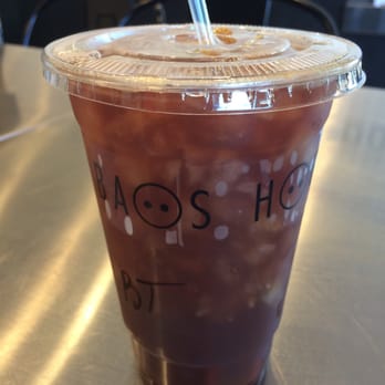 Baos Hog - Black tea - Chinese Near Me - Garden Grove, California