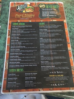 Menu photo 2 Kelly's Tavern Norfolk, VA