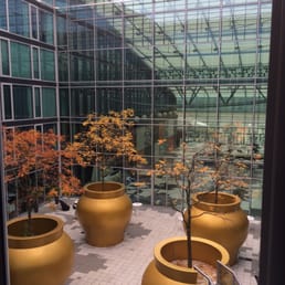Center open air courtyard