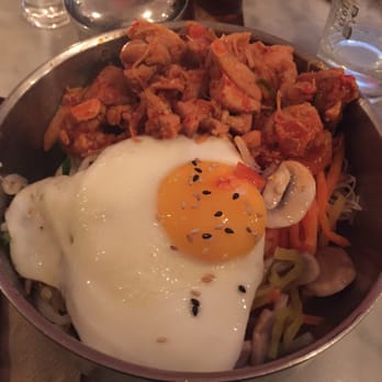 On The Bab - Spicy Chicken Bibimbap - Korean Near Me - London, XGL