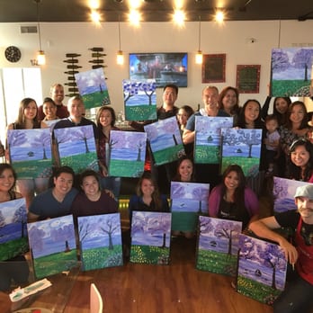 Inspired Art Wine - Memorable Birthday event! 'Lavender trees' - Art Classes Near Me - Costa Mesa, California Inspired Art Wine - Memorable Birthday event! 'Lavender trees' - Art Classes Near Me - Costa Mesa, California