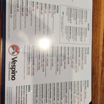 Vespino Pizza Restaurant - Menu - Pizza Near Me - Fairfield, Connecticut Vespino Pizza Restaurant - Menu - Pizza Near Me - Fairfield, Connecticut