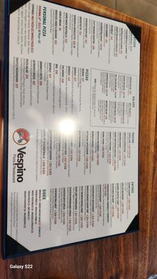 Menu photo 7 Vespino Pizza Restaurant Fairfield, CT Menu photo 7 Vespino Pizza Restaurant Fairfield, CT