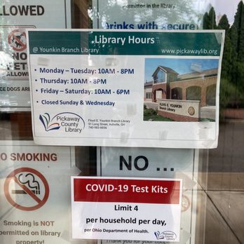 Pickaway County District Public Library - Hours of operation - Libraries Near Me - Ashville, Ohio