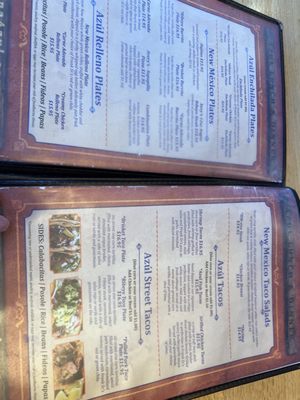 Menu photo 4 Cocina Azul Albuquerque, NM