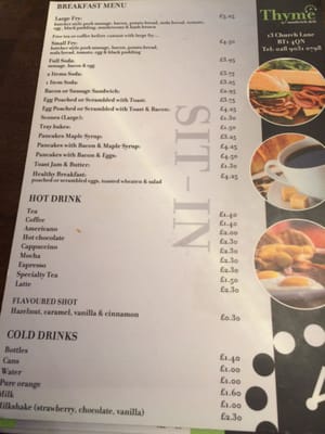 Menu photo 3 Thyme Sandwich Deli Belfast, BFS Menu photo 3 Thyme Sandwich Deli Belfast, BFS