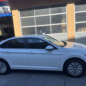 Kazemi Window Tinting - VW after Tinted - Car Window Tinting Near Me - Mountain View, California