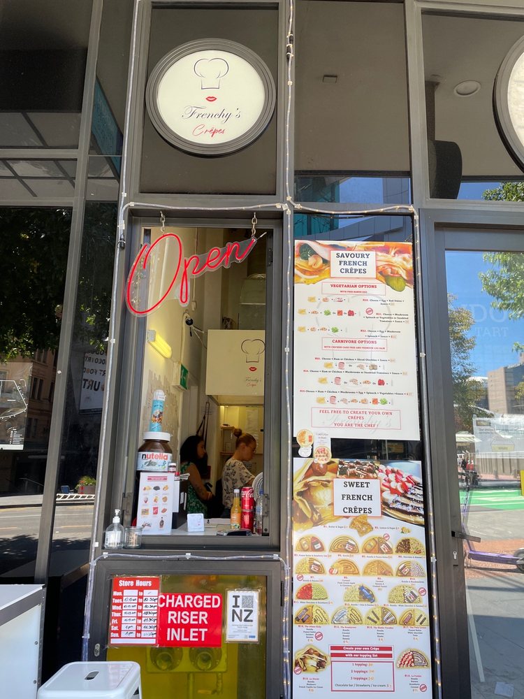 FRENCHY’S CRÊPES Updated June 2024 350 Queen St, Auckland, New