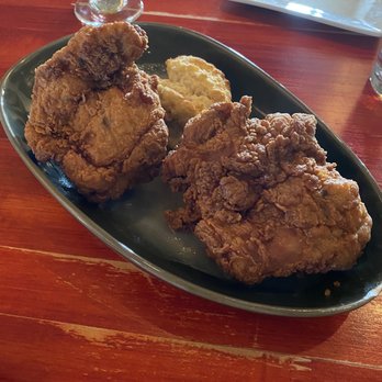 Salty Sow - Honey rosemary fried chicken - American Near Me - Austin, Texas Salty Sow - Honey rosemary fried chicken - American Near Me - Austin, Texas