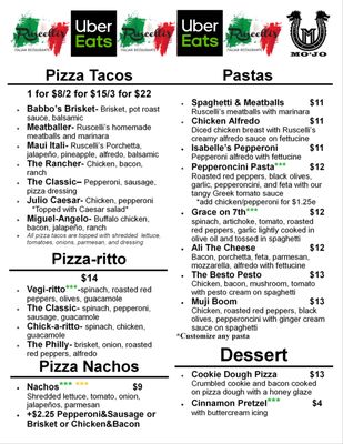 Ruscelli's at Mojo Pub and Food Truck by null