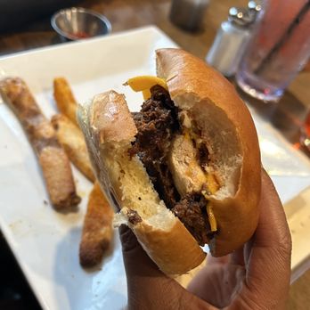 Krave Restaurant & Lounge - Over cooked Fried Chicken Sandwich - Lounges Near Me - Washington, DC, District of Columbia
