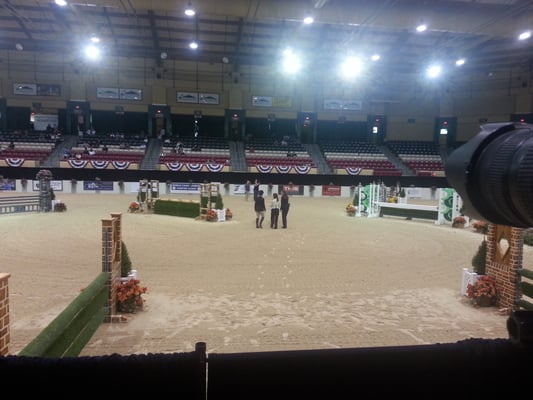 Show Place Arena and Equestrian Center lists address, phone, owner, hours