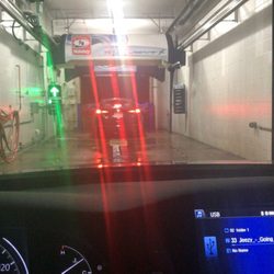 Holiday Station Store 333 - No touch car wash.  Does a really good jobs.