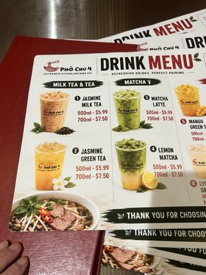 Menu photo 6 Pho Chu 4 Orlando, FL