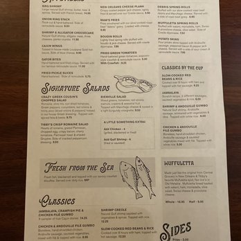 Tibby's New Orleans Kitchen - Menu, there's also a QR code @ Tibby's New Orleans Kitchen- Brandon, FL - 1/11/21 - Cajun/Creole Near Me - Brandon, Florida